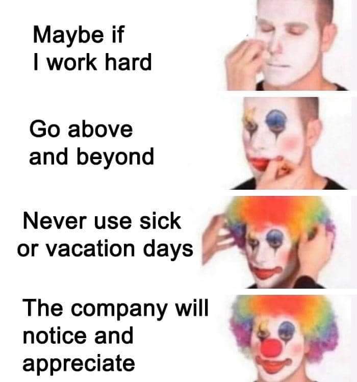funny memes - bryce hall memes boxing - Maybe if I work hard Go above and beyond Never use sick or vacation days The company will notice and appreciate