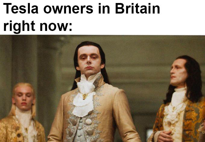 new moon volturi - Tesla owners in Britain right now