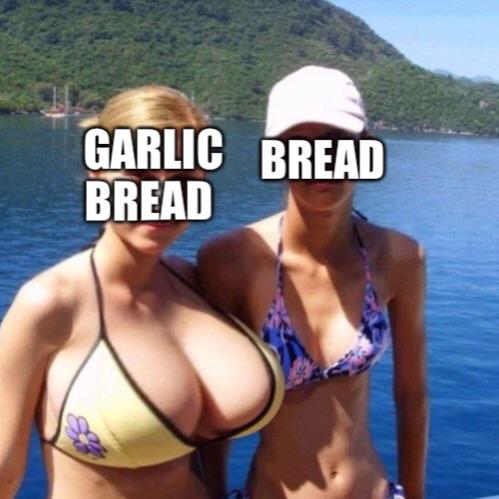 bikini - Garlic Bread Bread