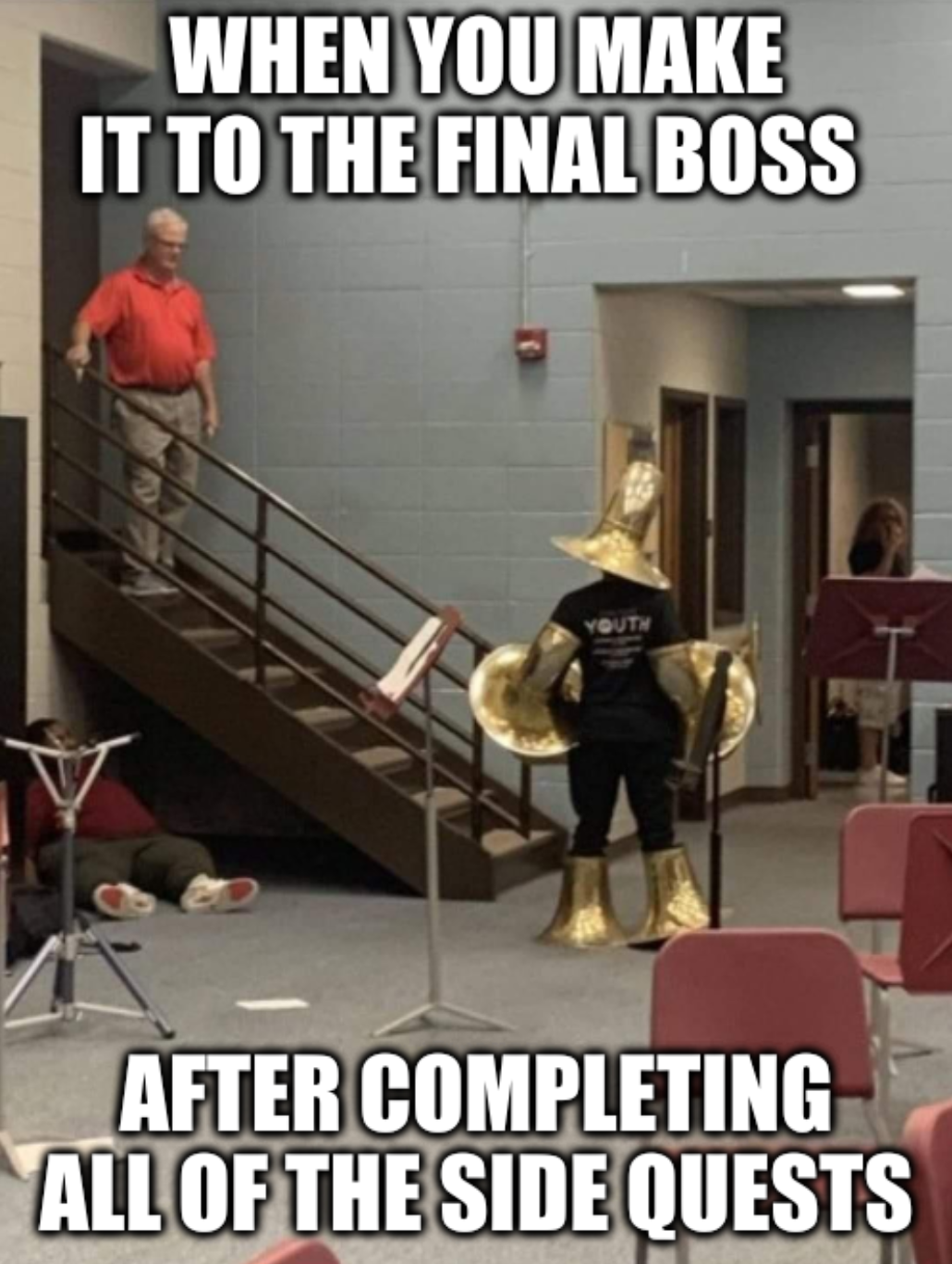 funny memes - dank memes - boss fight - When You Make It To The Final Boss After Completing All Of The Side Quests