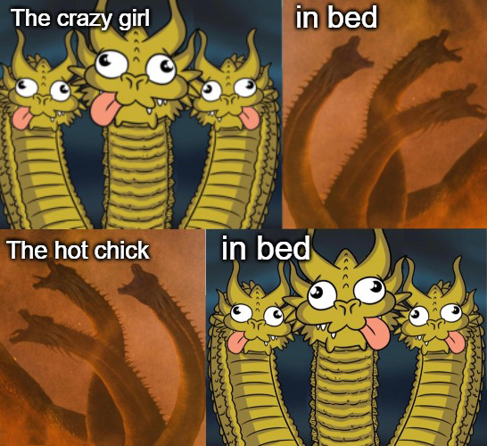 fauna - The crazy girl in bed The hot chick in bed