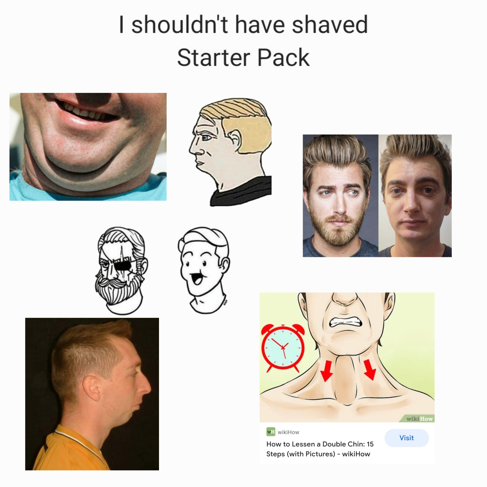 head - I shouldn't have shaved Starter Pack Visit How to Lesson a Dout Steps with Pictures wikiHow