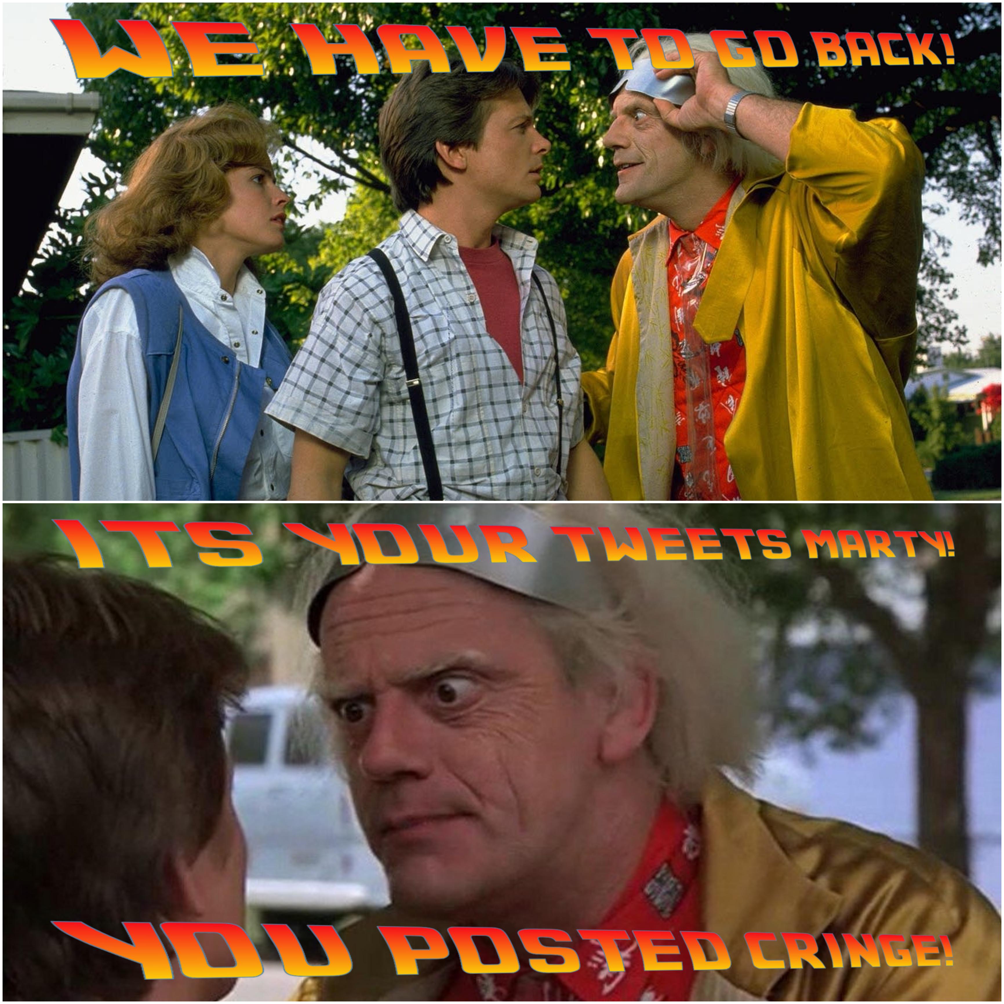 funny pics and memes - back to the future part ii