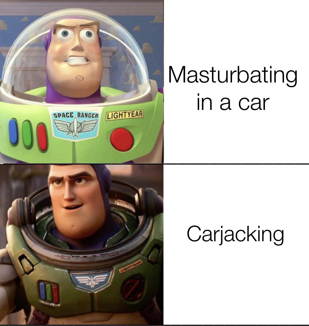 sexy wink cartoon gif - Masturbating in a car Space Ranger Lightyear 000 Carjacking Liontyhar un