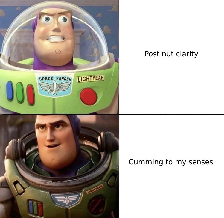 buzz lightyear - Post nut clarity Space Ranger Lightyear 000 Cumming to my senses Liontyear