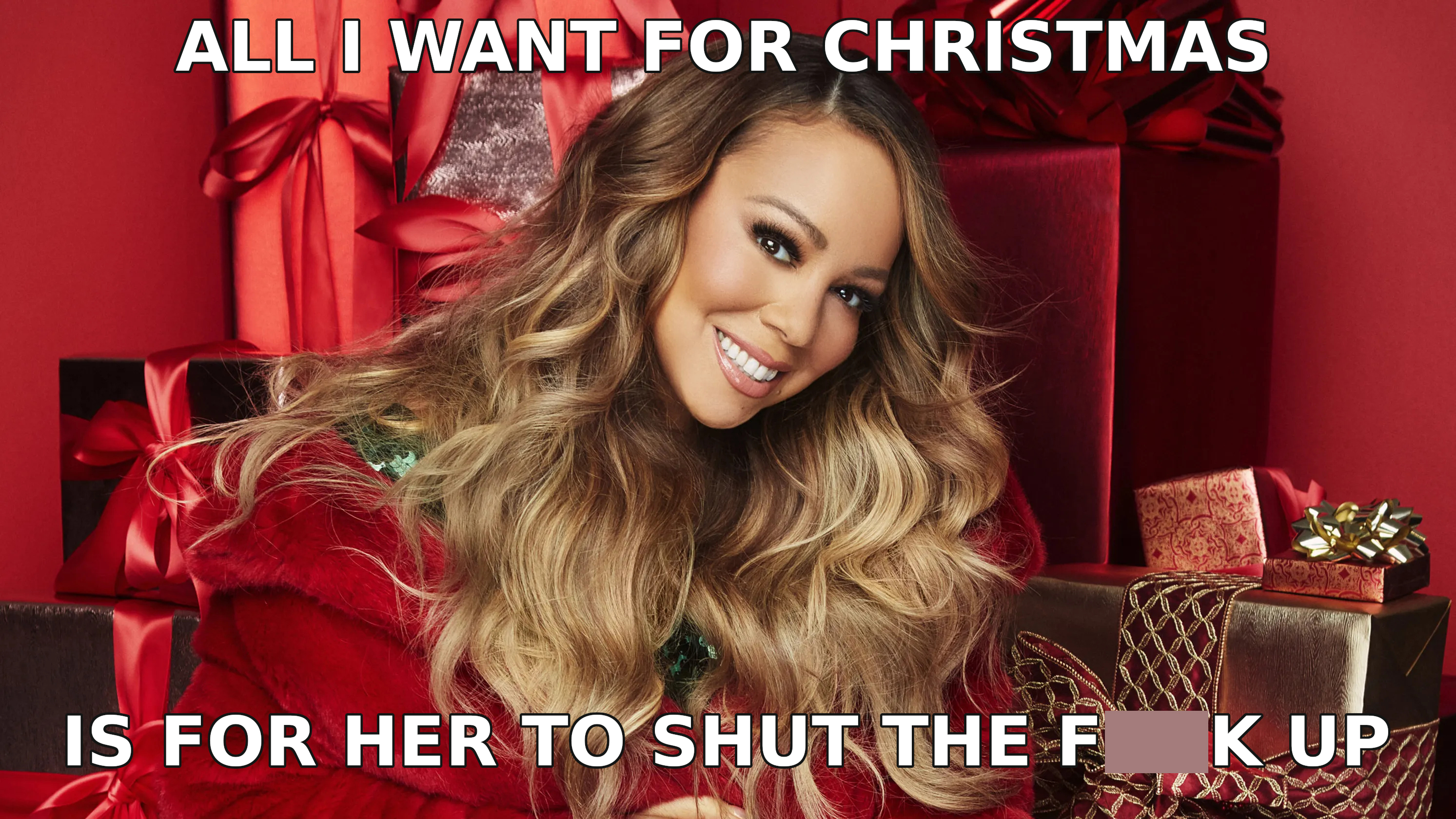 mariah carey loot crate - All I Want For Christmas Is For Her To Shut The F Kup