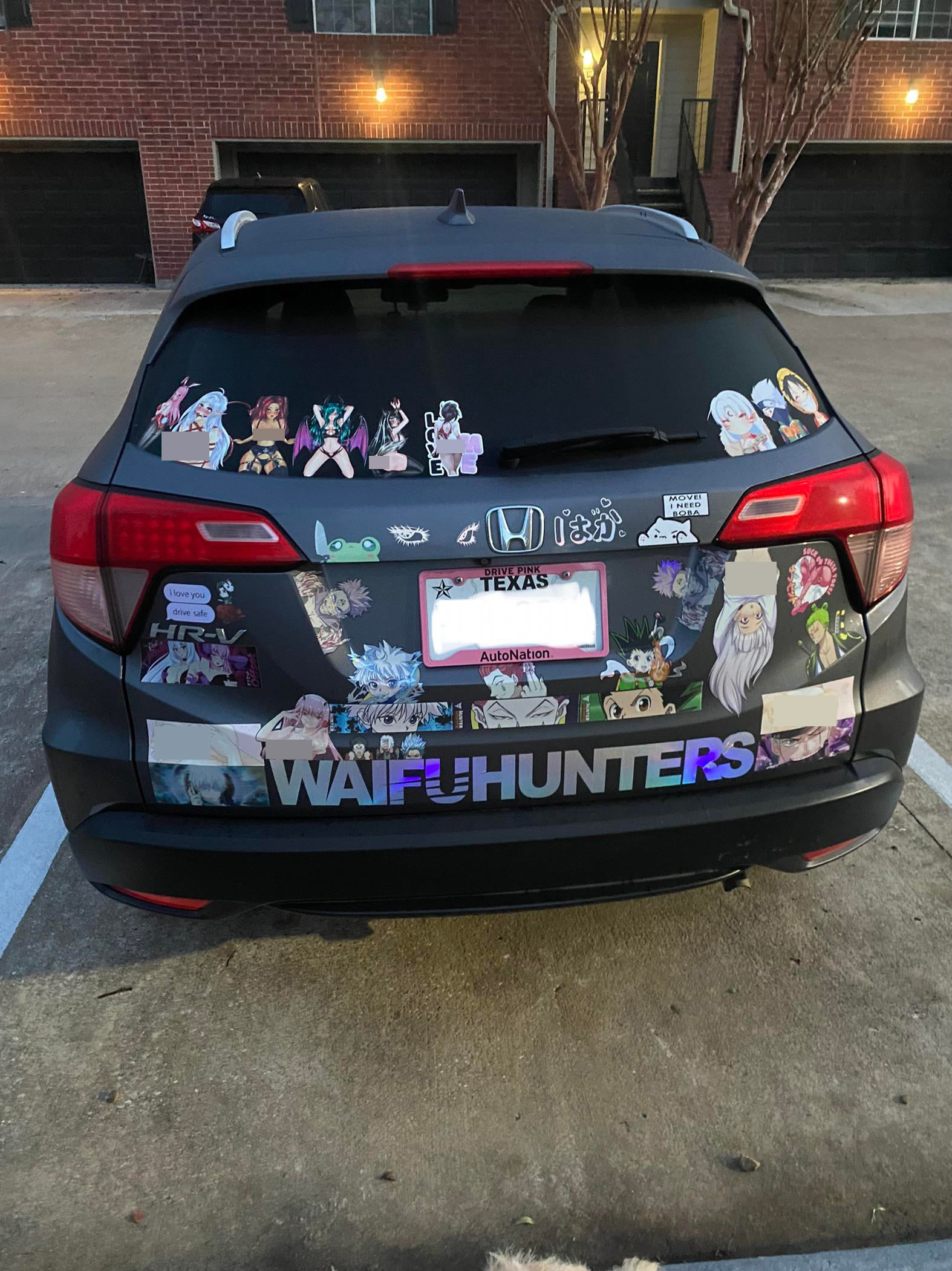 vehicle registration plate - Texas Hr. Wafuhunters