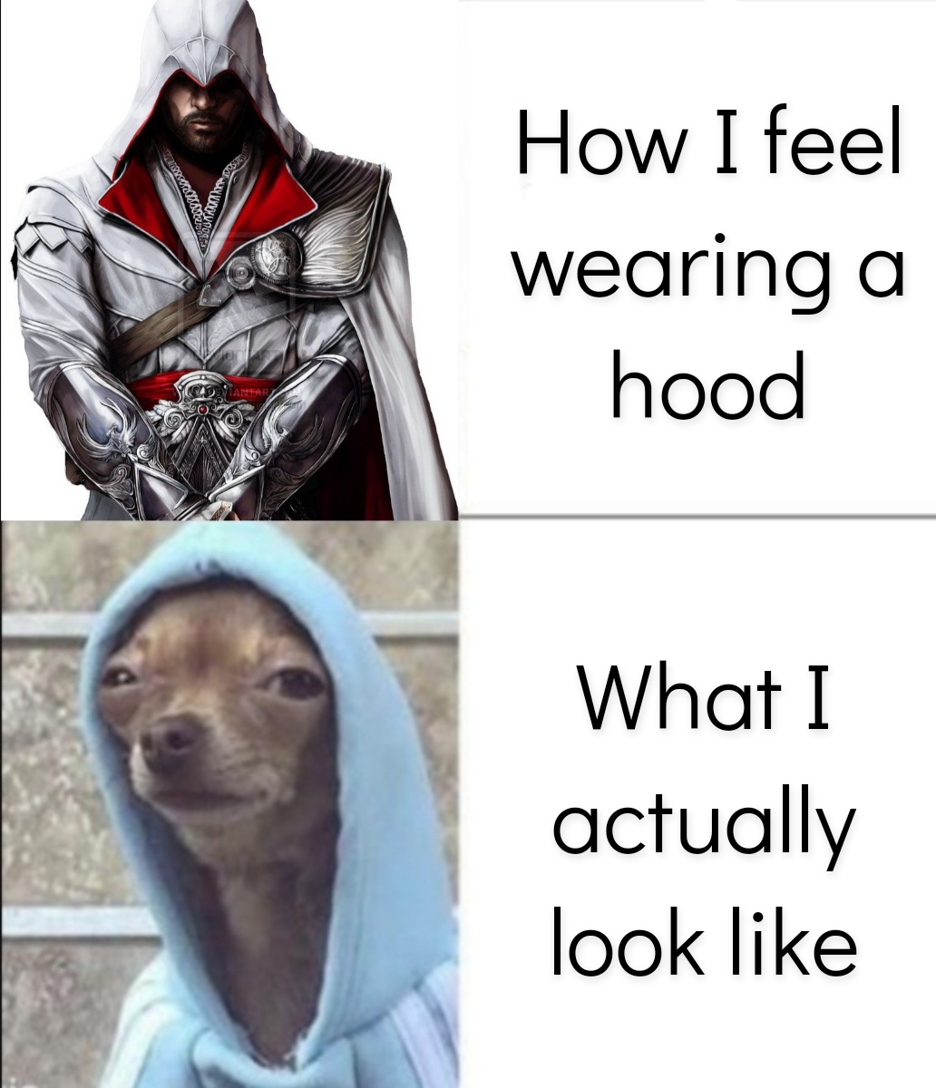 dank memes - kevin is so hot meme - How I feel wearing a hood What I actually look