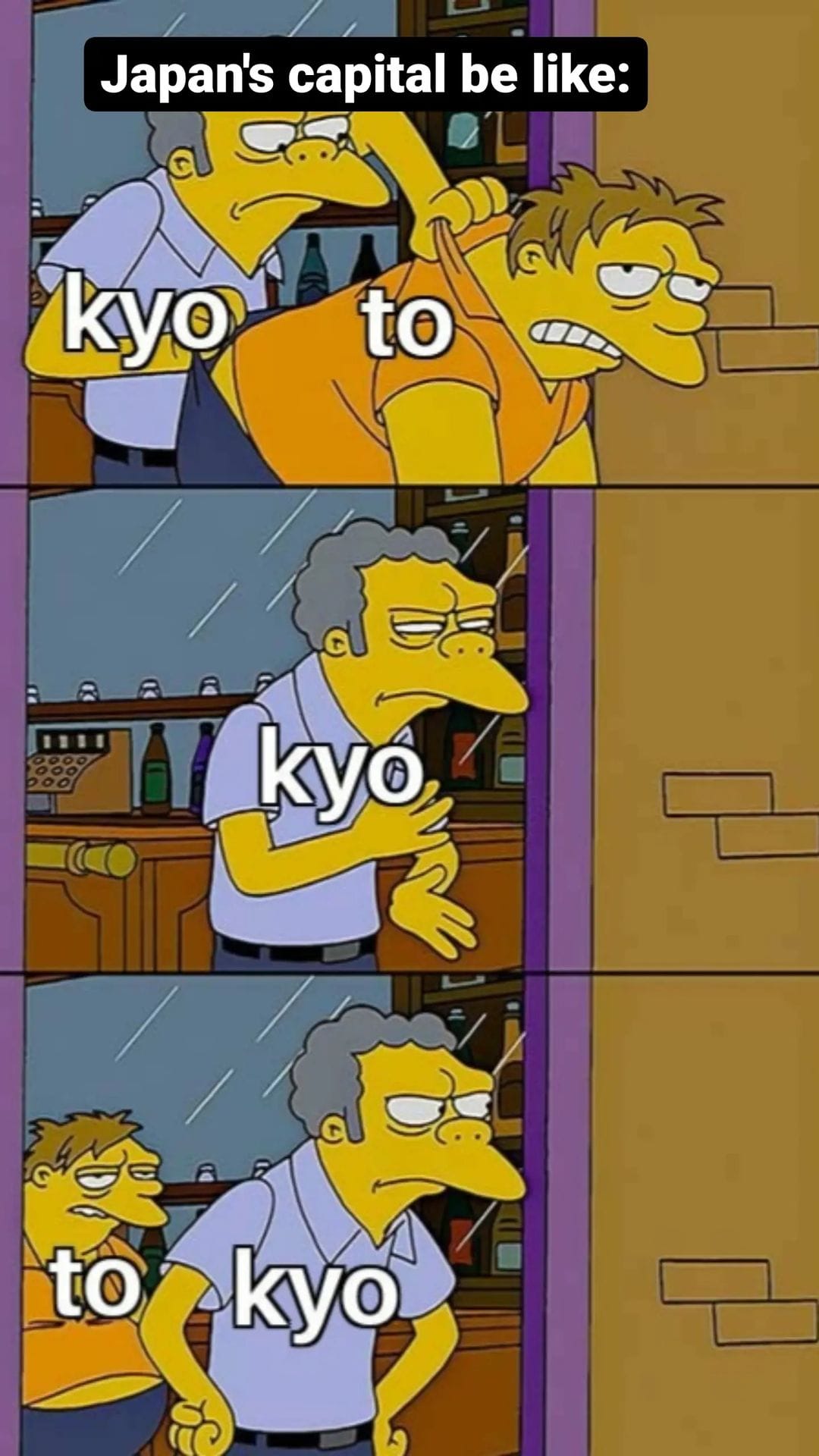 hilarious memes - all tomorrow's meme - Japan's capital be kyo to kyo to kyo