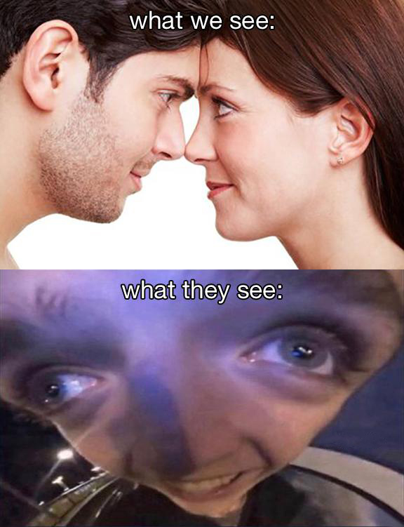 dank memes - funny memes - what we see what they see