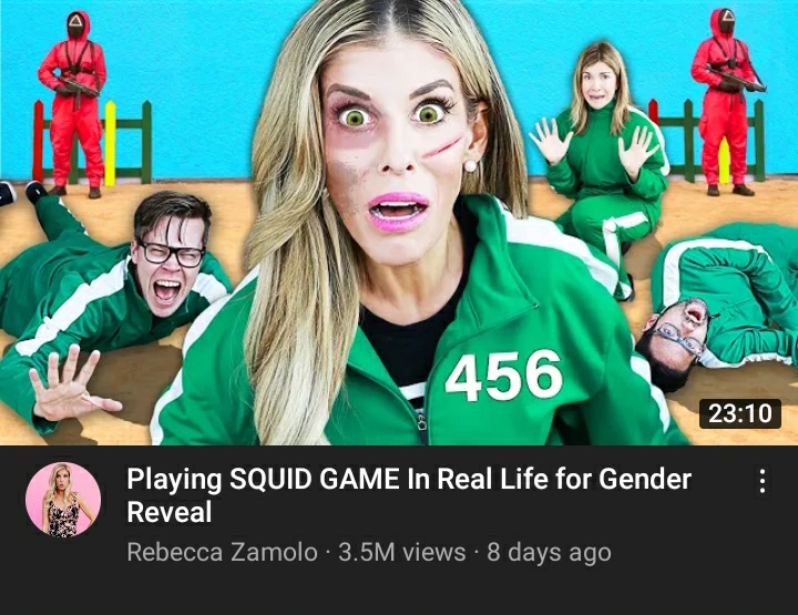cartoon - 456 Playing Squid Game In Real Life for Gender Reveal Rebecca Zamolo 3.5M views 8 days ago