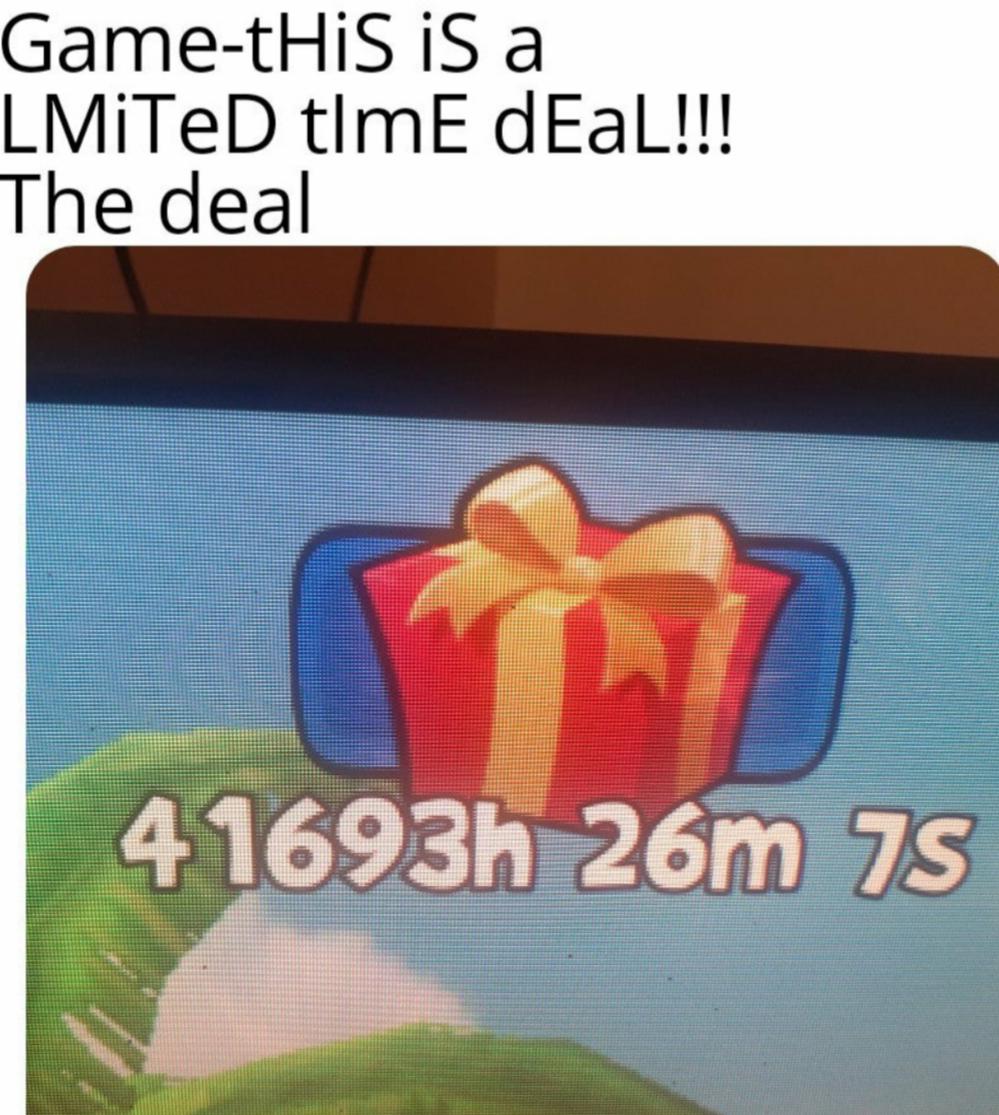 material - GametHiS iS a LMiTeD tlme dEaL!!! The deal 4 1693h 26m 75