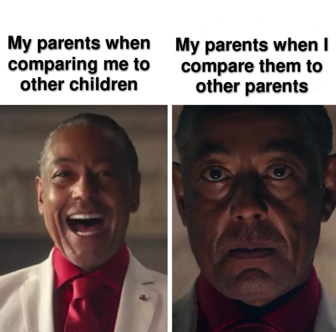 giancarlo esposito i was acting - My parents when comparing me to other children My parents when I compare them to other parents