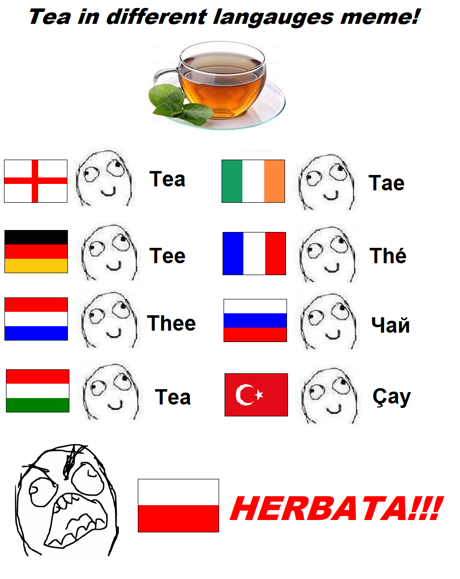dank memes - Tea in different langauges meme! E09 Tea Tae Tee 69 09 69 Th Thee Tea C ay Herbata!!!