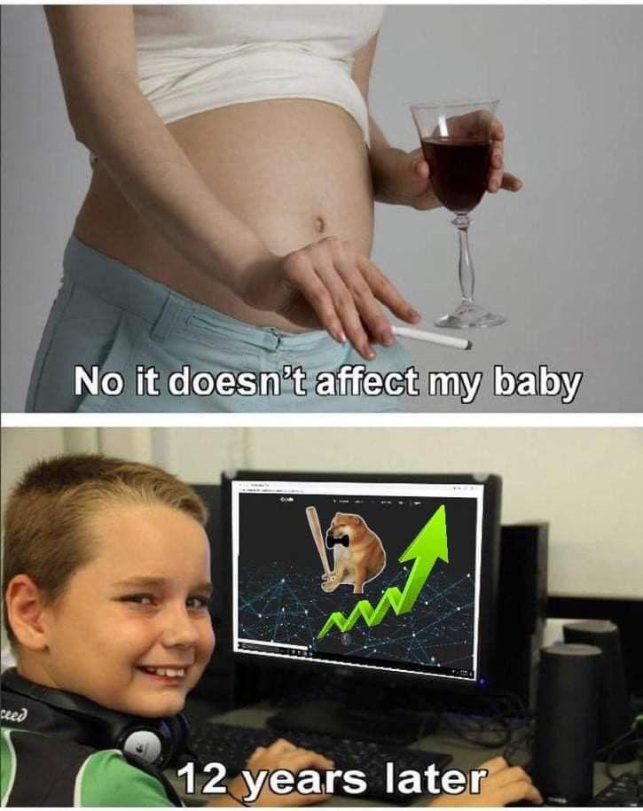 fresh memes - no it doesn t affect my baby meme - No it doesn't affect my baby ceed 12 years later