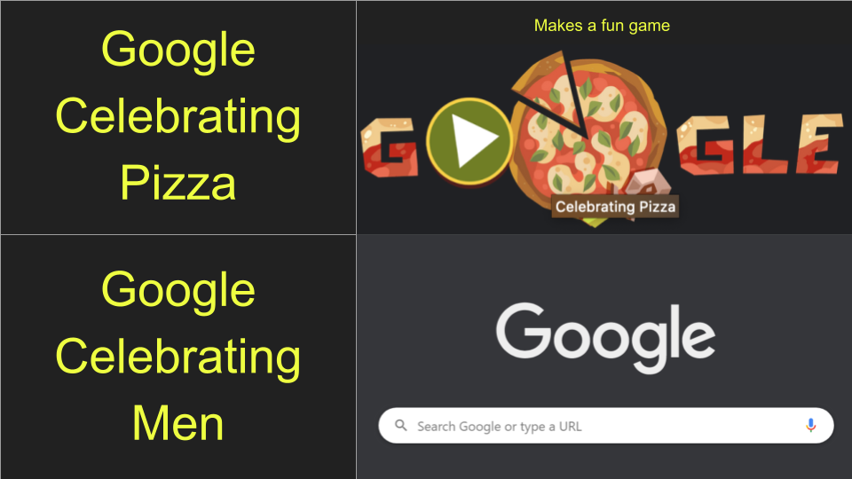 fresh memes - google play - Makes a fun game Google Celebrating Pizza Go Gle Celebrating Pizza Google Celebrating Men Google Q Search Google or type a Url