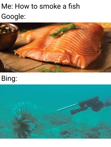 Me How to smoke a fish Google Bing