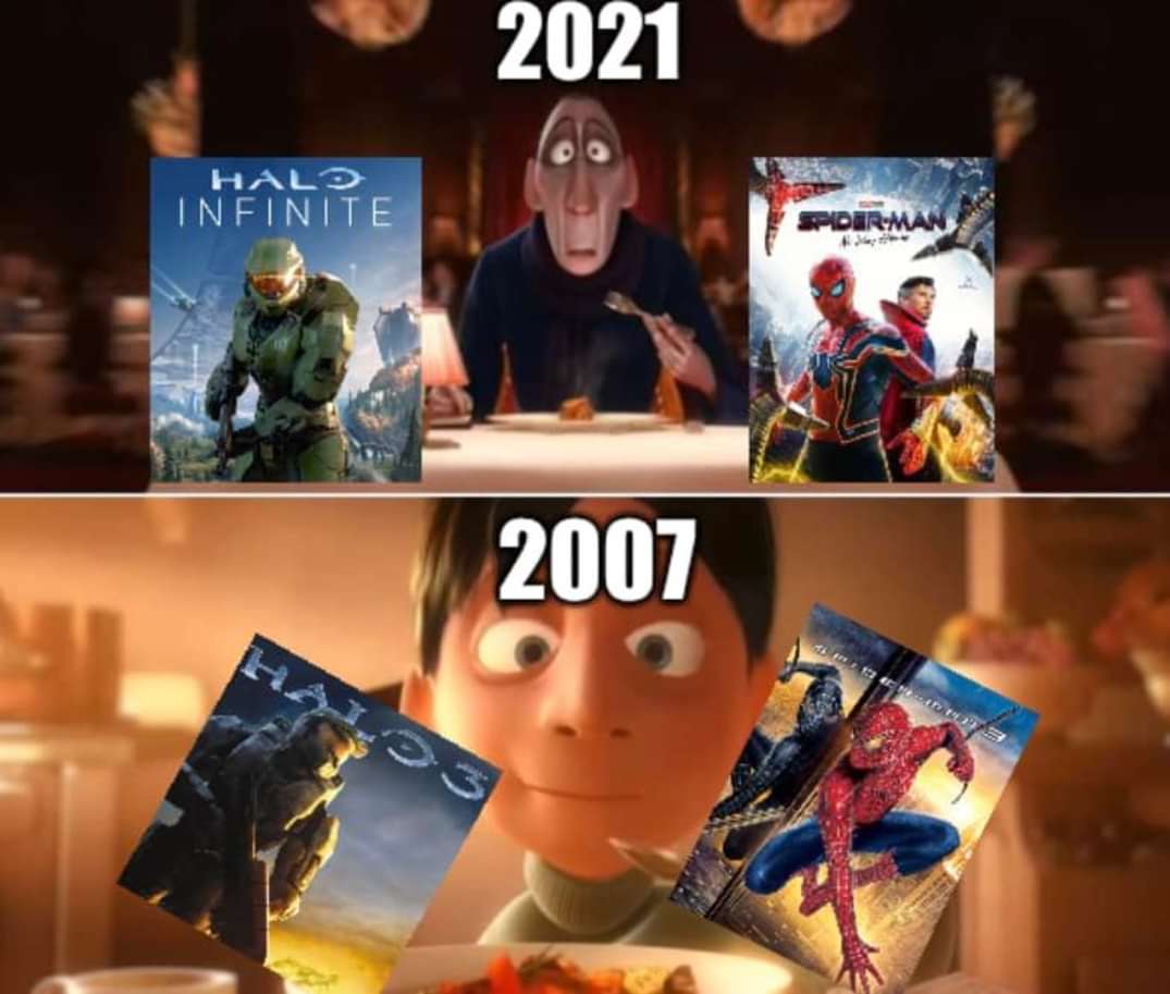 dank memes - spider man 3 dvd - 2021 Halo Infinite Pdirman 2007
