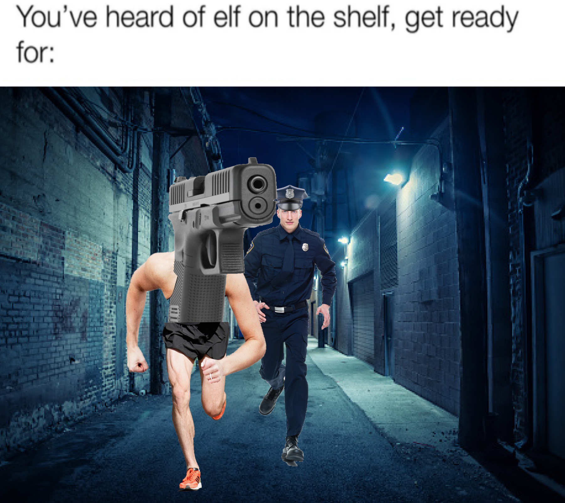funny memes - muscle - You've heard of elf on the shelf, get ready for