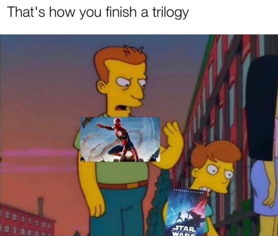 dank memes - simpsons that's how you do it meme - That's how you finish a trilogy Star War Ribes