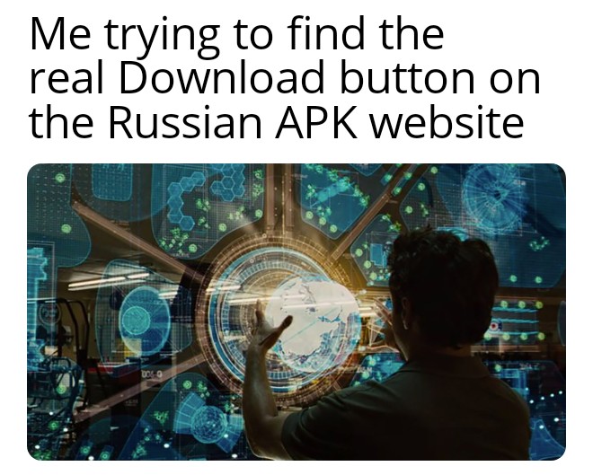 norges bank investment management - Me trying to find the real Download button on the Russian Apk website C!