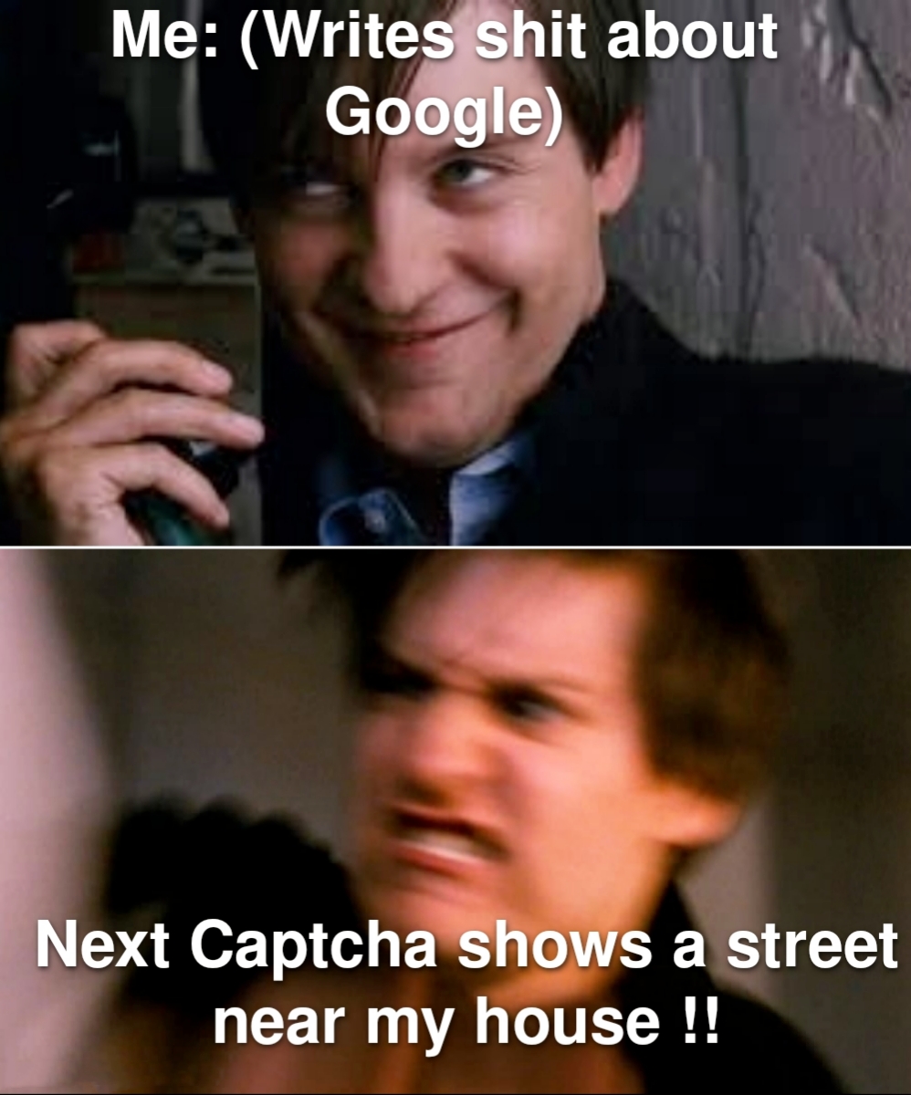 mennonite central committee - Me Writes shit about Google Next Captcha shows a street near my house !!