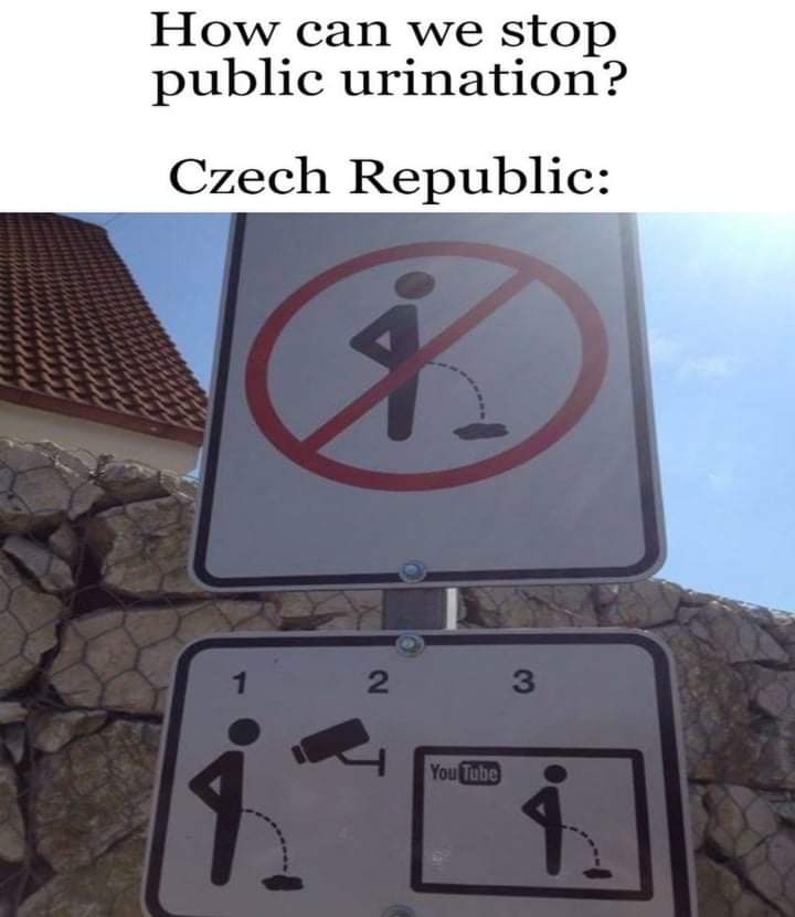 funny memes - dank memes - umayyin square - How can we stop public urination? Czech Republic A 1 2 3 You Tube