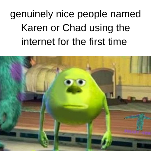 dank memes - battlefront 2 memes - genuinely nice people named Karen or Chad using the internet for the first time