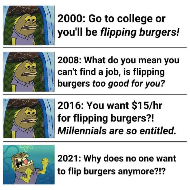 domestic violence quotes - 2000 Go to college or you'll be flipping burgers! 2008 What do you mean you can't find a job, is flipping burgers too good for you? a 2016 You want $15hr for flipping burgers?! Millennials are so entitled. 2021 Why does no one w