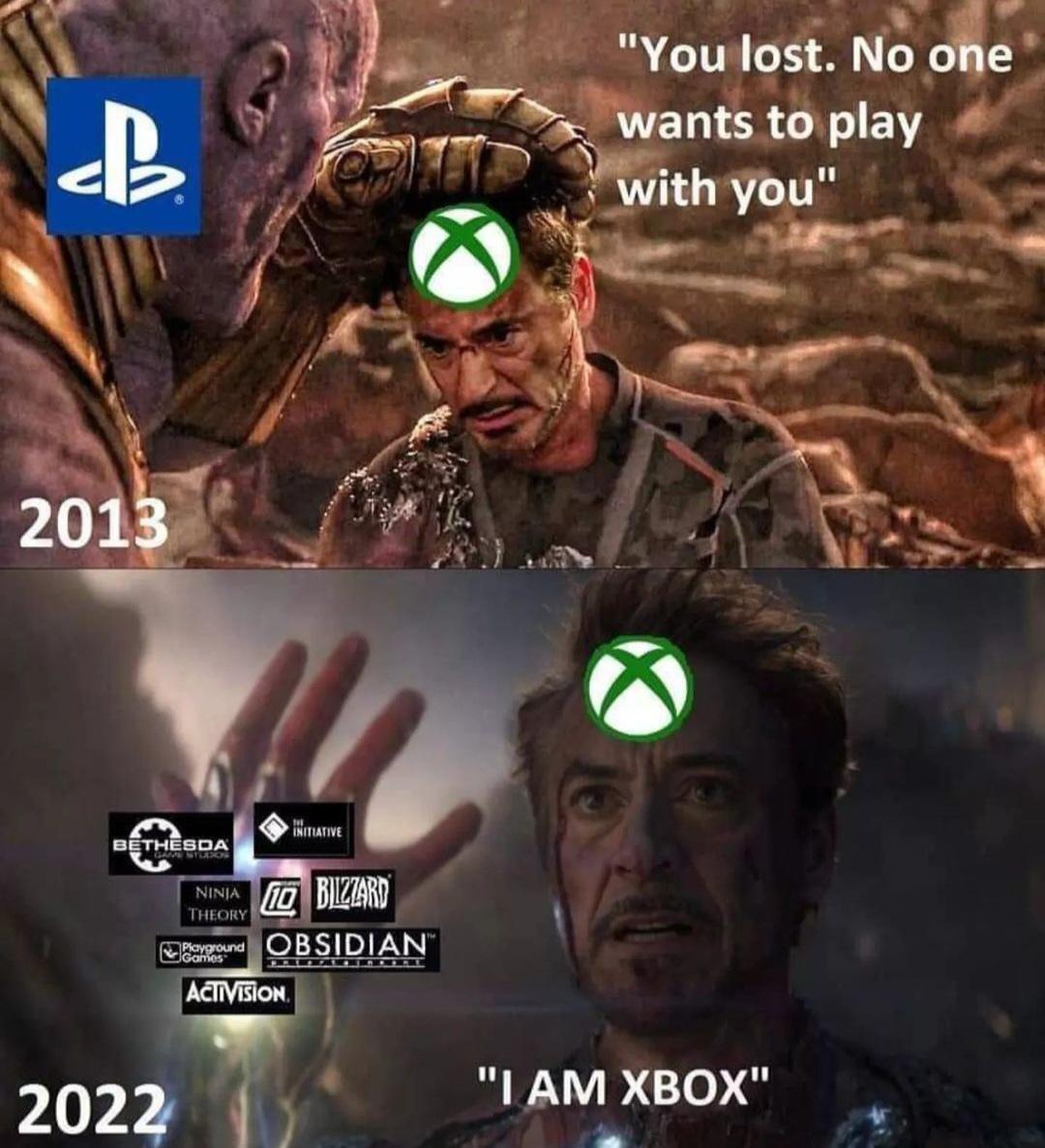 funny memes - dank memes - pes 2014 - B "You lost. No one wants to play with you" 2013 Initiative Bethesda Nestlano Theory Ninia To Blizzard Paypround Obsidian Activision Games "I Am Xbox" 2022