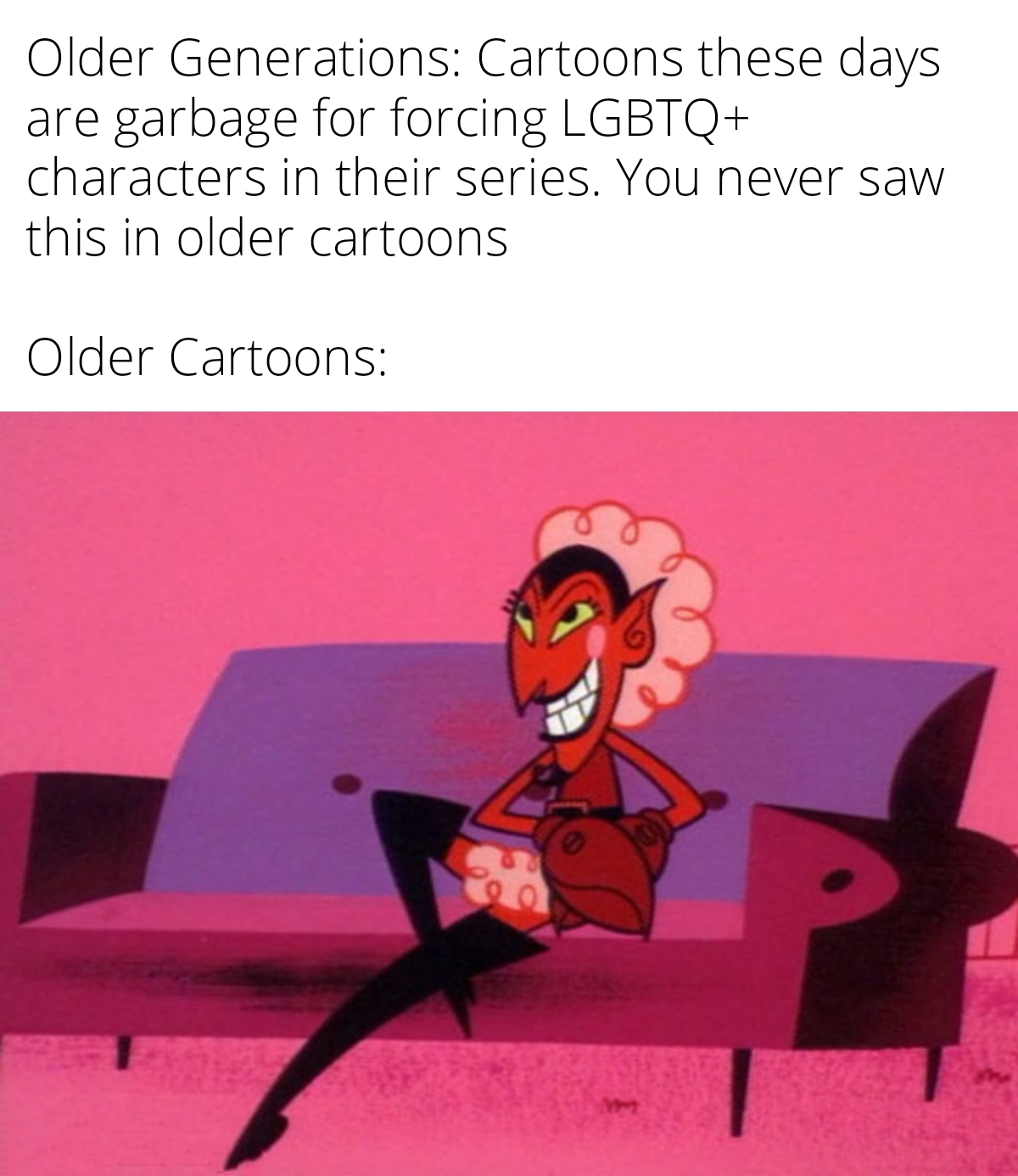 powerpuff girls red villain - Older Generations Cartoons these days are garbage for forcing Lgbtq characters in their series. You never saw this in older cartoons Older Cartoons