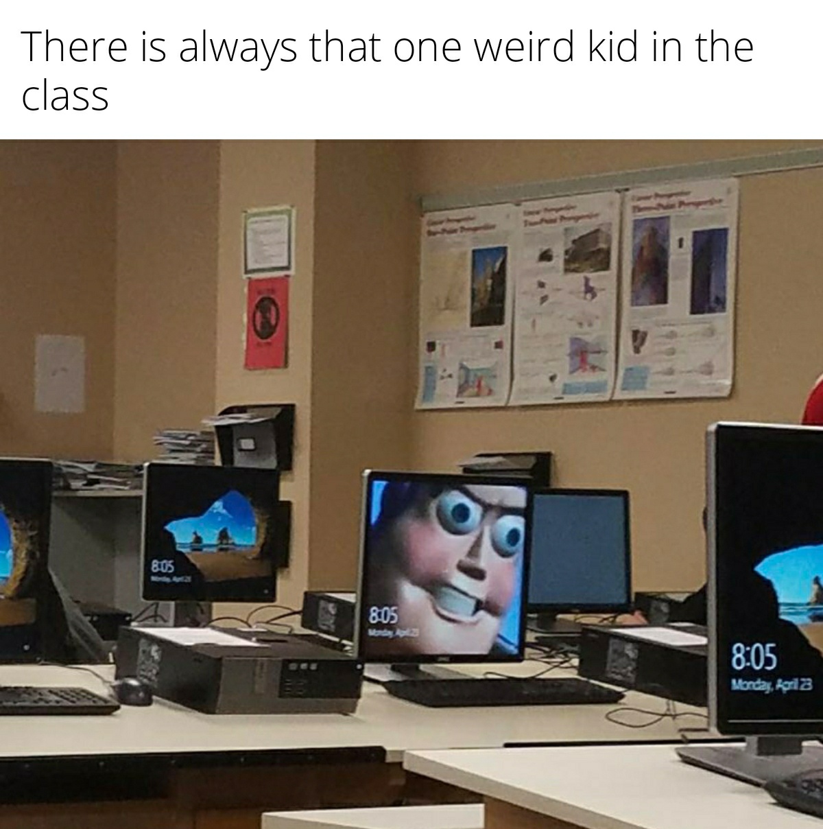 dank memes - Internet meme - There is always that one weird kid in the class 805 805 Mbrday, kola