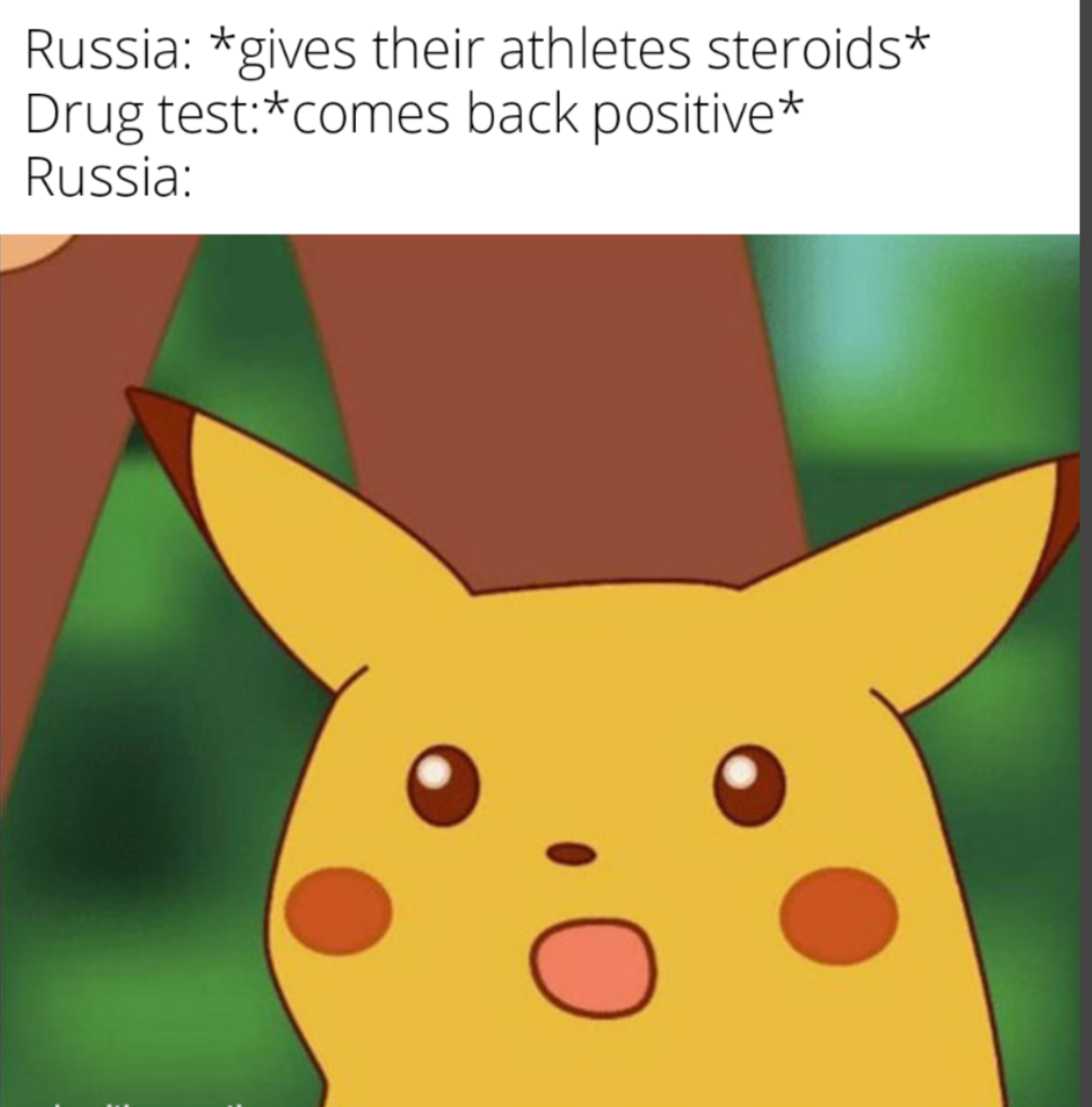 dank memes - funny memes - lost nnn - Russia gives their athletes steroids Drug test comes back positive Russia