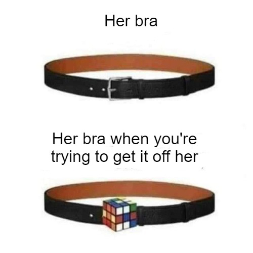 funny memes - dank memes - my belt my belt when i have - Her bra Her bra when you're trying to get it off her