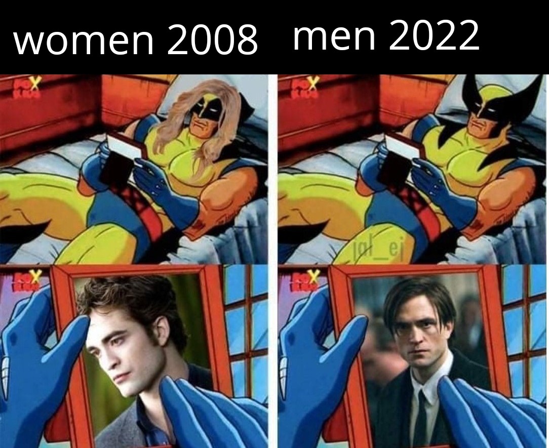 dank memes - 2022 - women 2008 men 2022