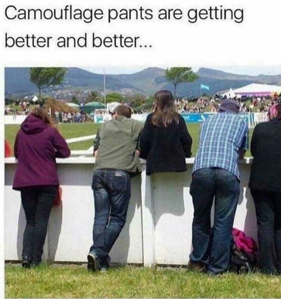 dank memes - camouflage pants meme - Camouflage pants are getting better and better...