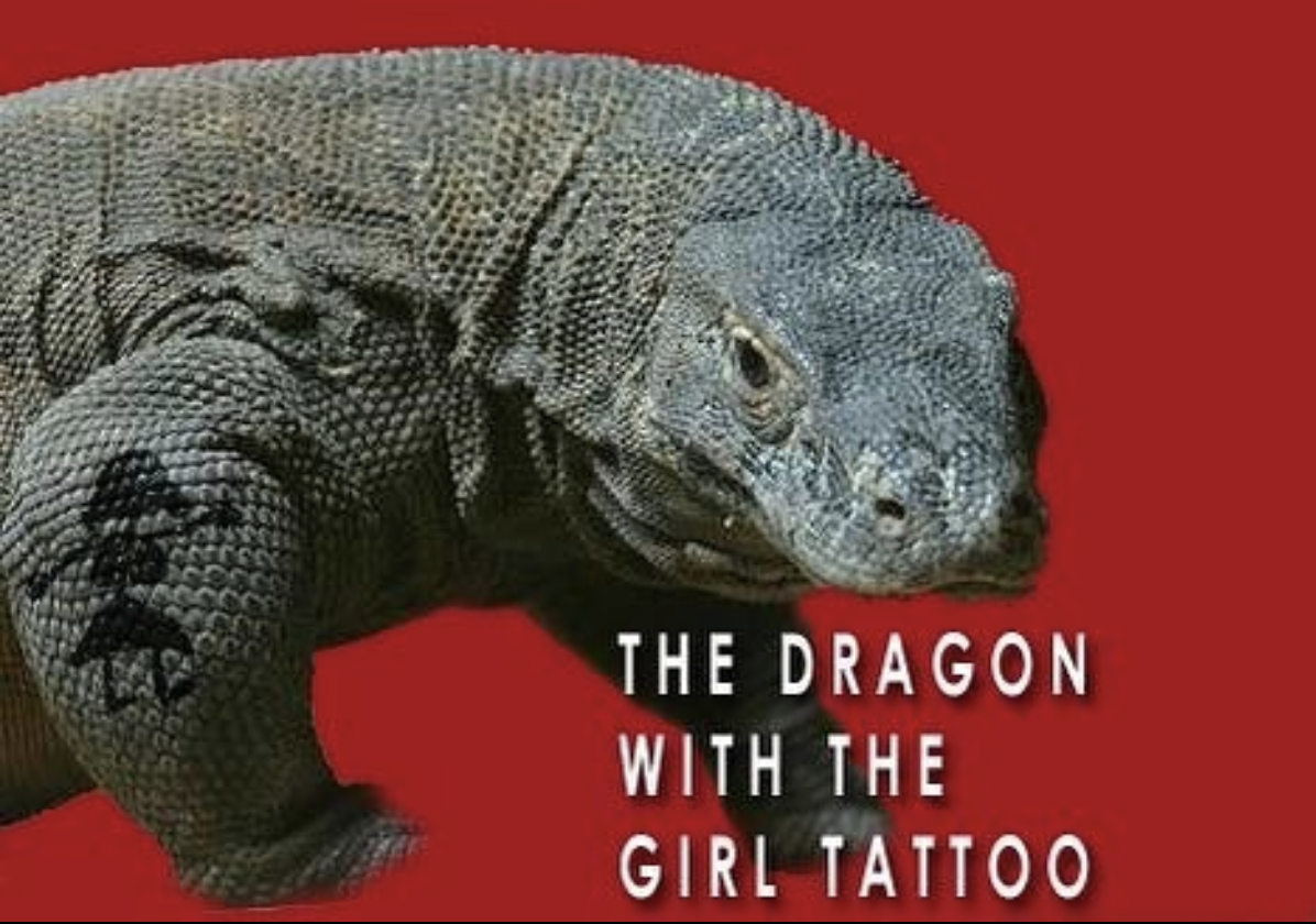 dank memes - funny memes - lizards cold blooded - The Dragon With The Girl Tattoo
