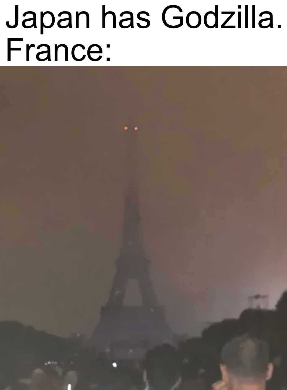 dank memes - funny memes - atmosphere - Japan has Godzilla. France