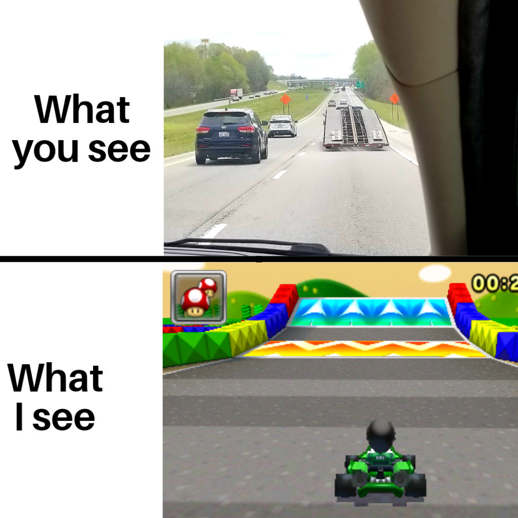 funny memes - dank memes - car - What you see 0082 What I see
