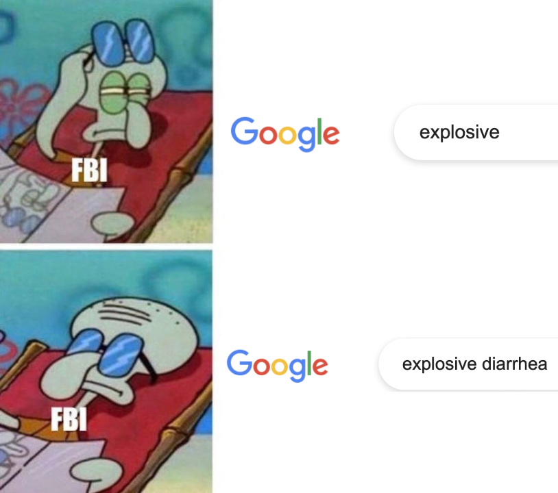 tnt minecraft meme - 30 Fbi Fbi Google explosive Google explosive diarrhea