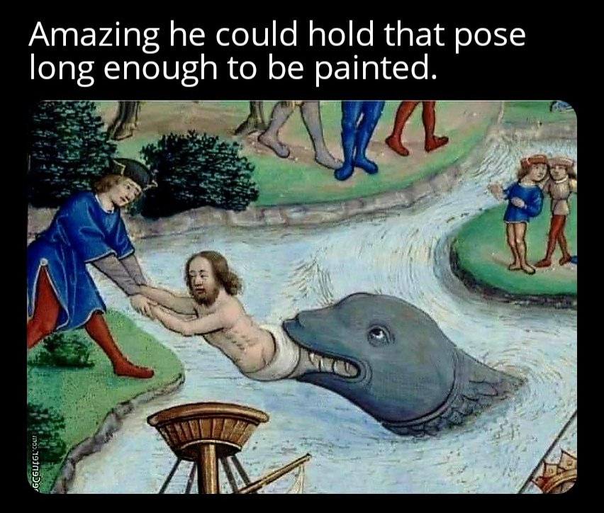 dank memes - funny memes - fauna - Amazing he could hold that pose long enough to be painted. .