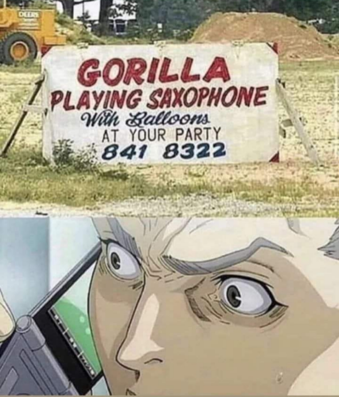 dank memes - gorilla playing saxophone with balloons meme - Oler Gorilla Playing Saxophone With Balloons At Your Party 841 8322