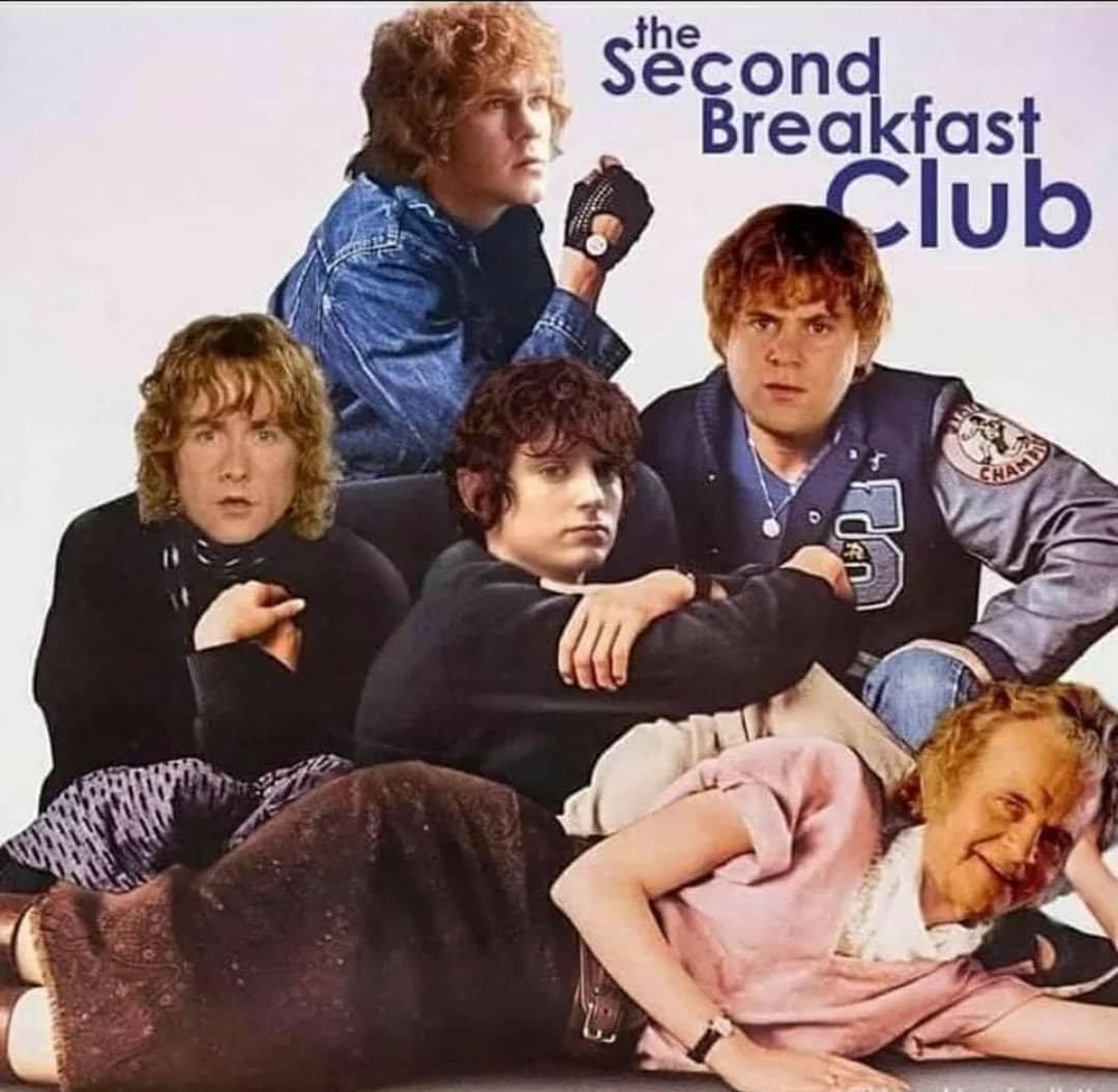 dank memes - breakfast club poster - the Second Breakfast Club