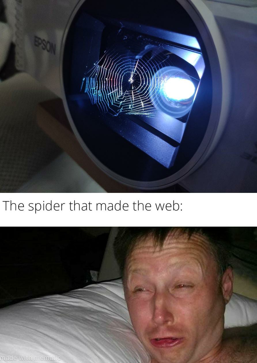 monday morning randomness - fallout raider memes - Epson The spider that made the web made with mematic