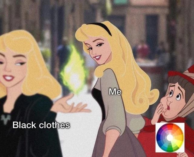 funny memes - dank memes - black clothes me meme - Black clothes Me