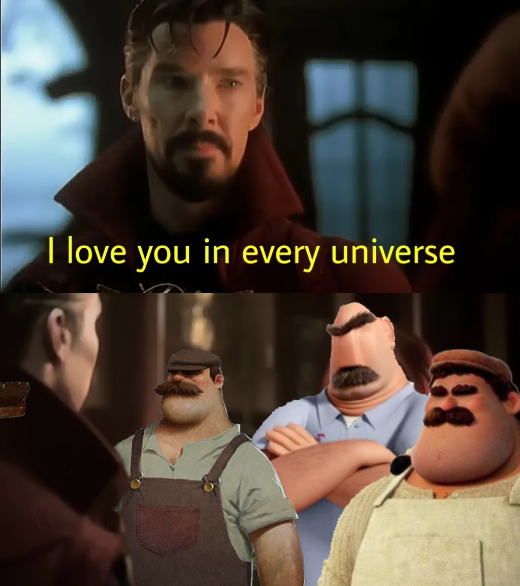 dank memes - love you in every universe - I love you in every universe
