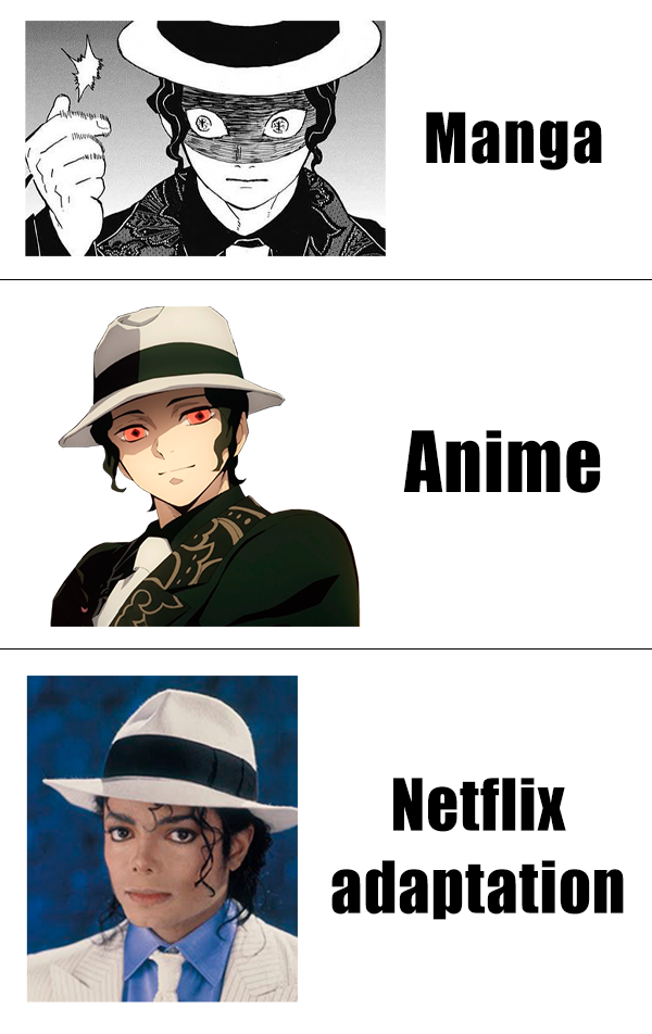dank memes - love anime - www Manga Anime Netflix adaptation