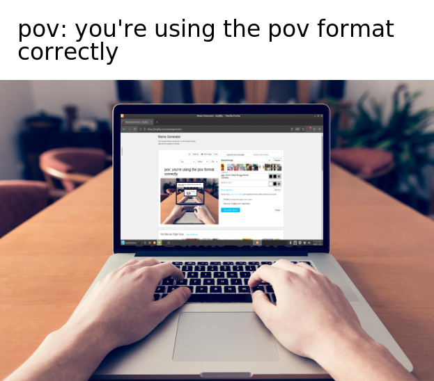 dank memes - funny memes - pov  using the pov format correctly por you're using the portat V H
