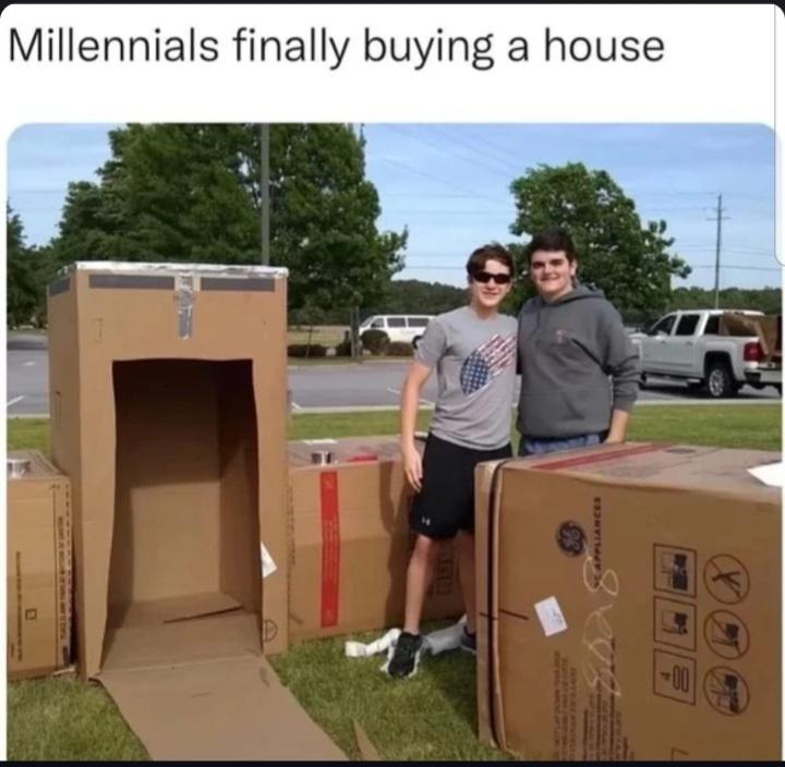 dank memes - roof - Millennials finally buying a house 00 7