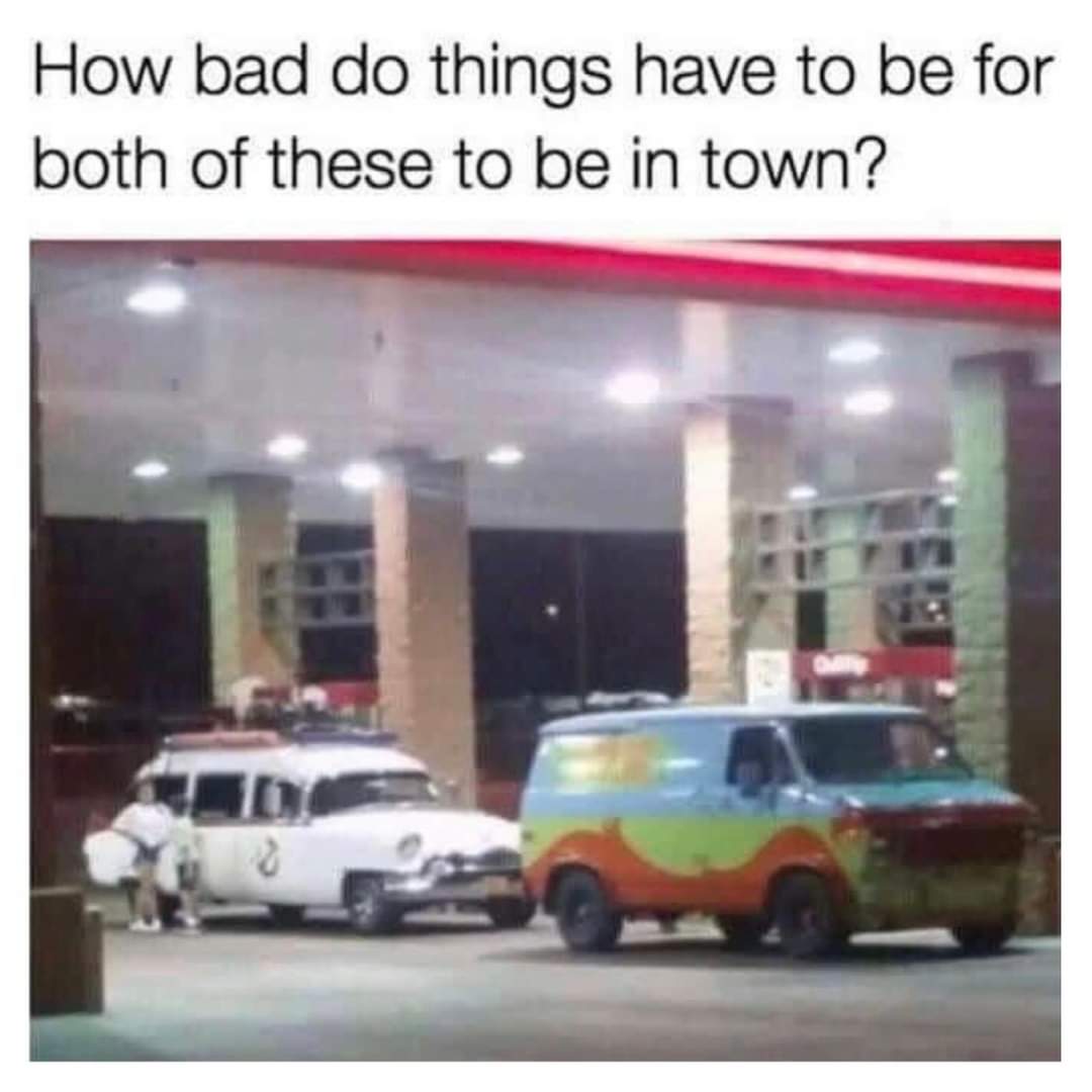 funny memes - compact car - How bad do things have to be for both of these to be in town?